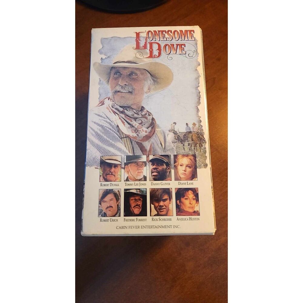 Lonesome Dove Parts 1-4 Box Set Classic Western VHS Tapes